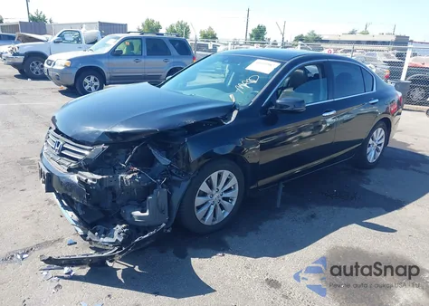2014 Honda Accord Ex-L V-6 z USA, uszkodzony, nr VIN 1HGCR3F85EA036948